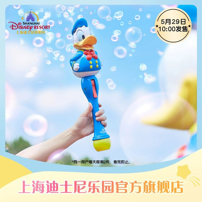 SHDL - Donald Duck Bath Toy Shaped Light-Up Bubble Wand