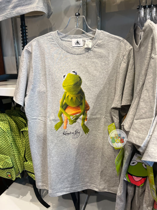 DLR - The Muppets Kermit the Frog Heather Grey Graphic T-shirt (Adult)