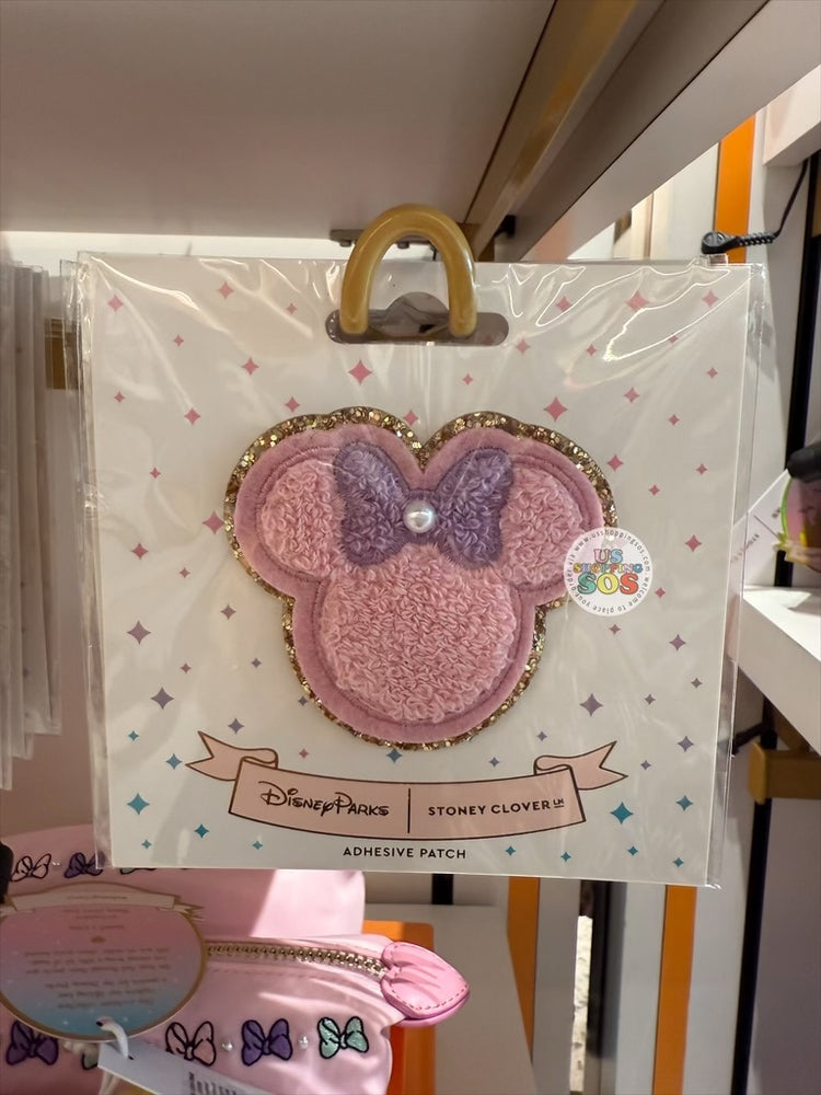 DLR/WDW - Stoney Clover Lane - Mickey & Minnie Park Fun 2026 - Minnie Pink Face Icon Patch