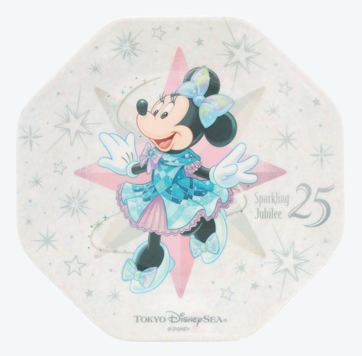 TDR - Tokyo DisneySea 25th Anniversary "Sparkling Jubilee" x Mickey & Friends Plate Set of 4 (Release Date: Apr 8, 2026)