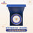 SHDL - 2026 10th Birthday Celebration Blue Gold Series x Disney Castle Print Blue & White Printed Plate (made in China Jingdezhen) (Release Date: Jun 15, 2026)