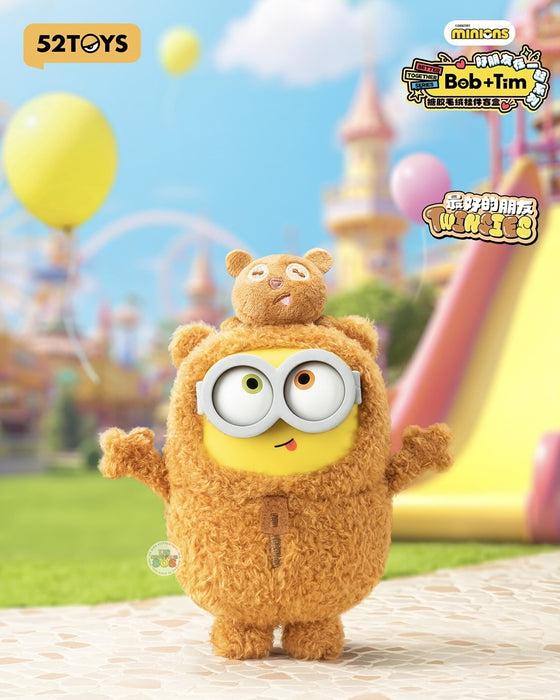 China Exclusive - Bob + Tim ‘Better Together Series’ Vinyl Face Plush Keychain Blind Box (Release Date: Oct 30, 2025)
