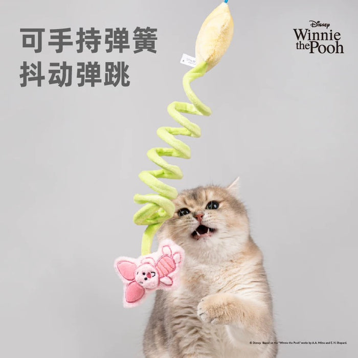China Exclusive - Piglet Cat Toy, Hangable and Interactive