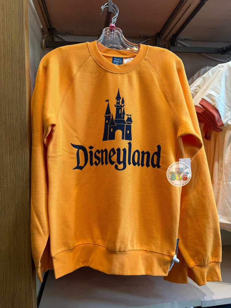 DLR - Disneyland 70th Vault - Yellow Orange Sweatshirt (Adult)