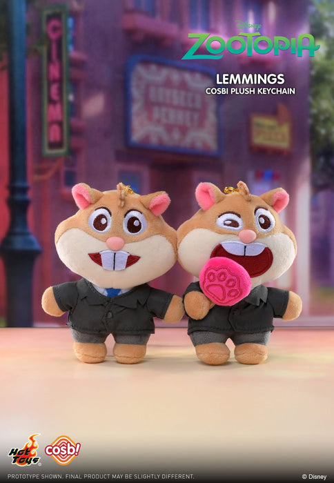 Hot Toy Cosbi - Zootopia 2 Blind Box Plush Keychain (Release Date: Oct 21, 2025)