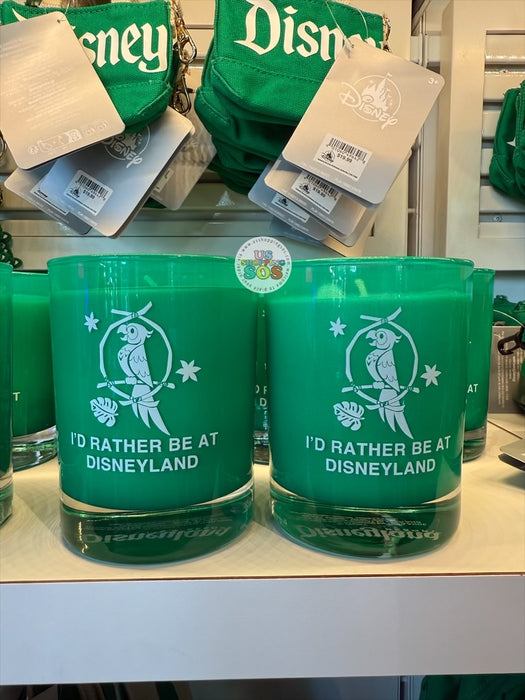 DLR/WDW - Logo Mania 2026 Tiki Tiki Tiki Room - Emerald Green Grapefruit Bergamont Candle