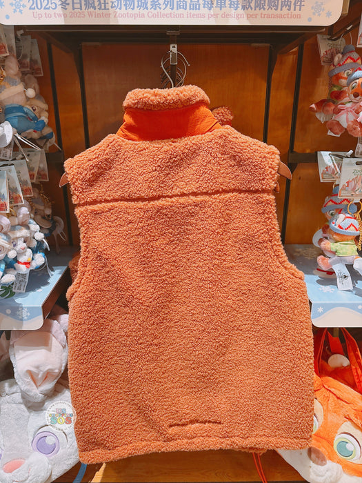SHDL - 2025 Winter Zootopia Collection x Nick Wilde Fleece Vest for Adults