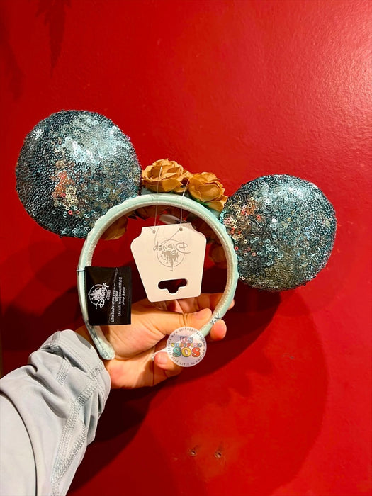 DLR/WDW - The Nightmare Before Christmas 2026 - Sally Roses Sequin Ear Headband
