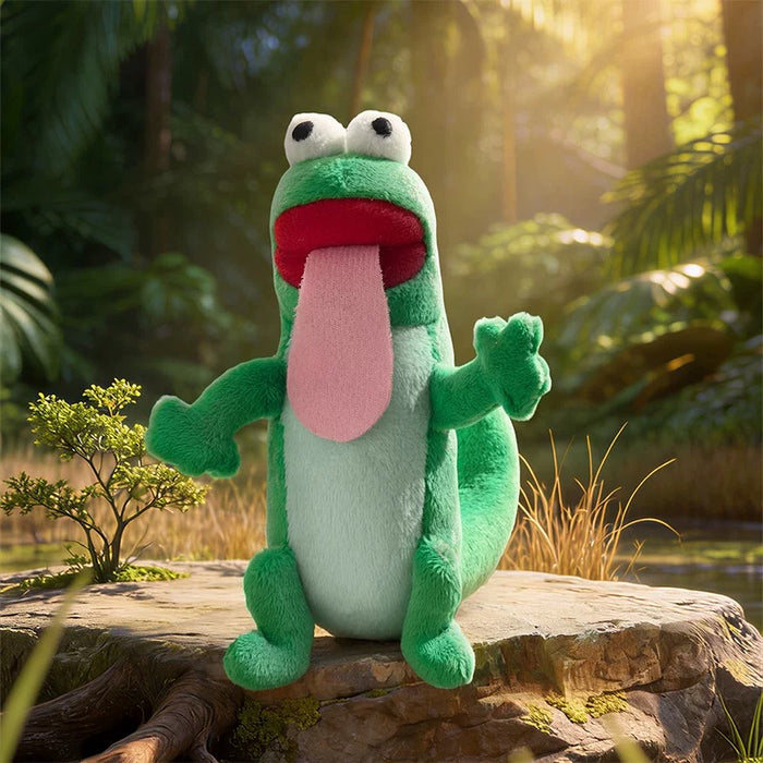 MINISO China - Hoppers x Tom Lizard ‘Stick out his Tongue’ Plush Keychain (Release Date: Api 10, 2026)