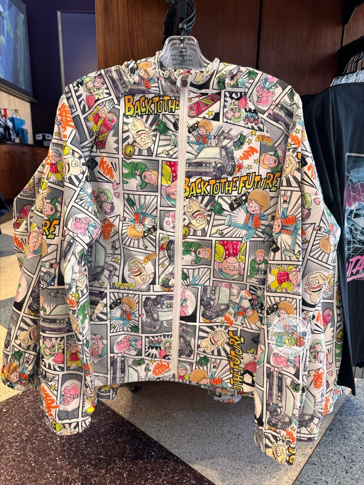 Universal Studios - Back to the Future - Comic Hoodie Jacket (Adult)