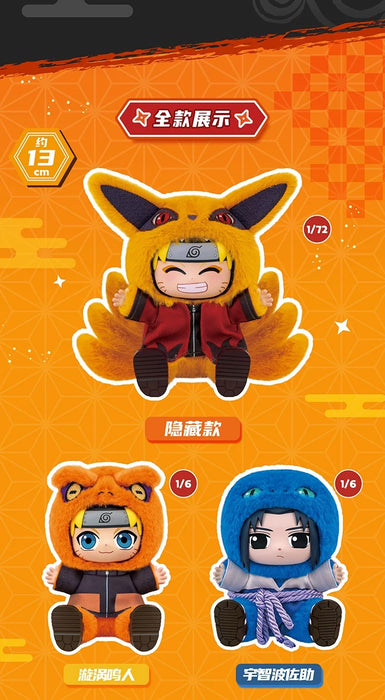 TOPTOY - Naruto: Shippuden Sitting Vinyl Plush Keychain Blind Box (Release Date: Dec 10, 2025)
