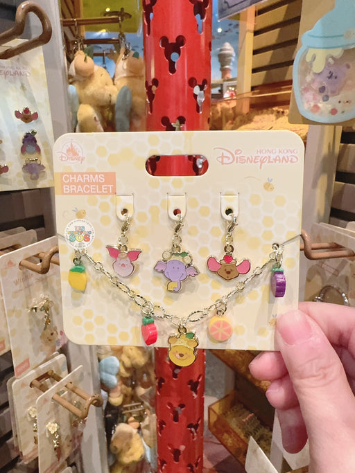 HKDL - Winnie the Pooh Lemon Honey Collection x Winnie the Pooh & Friends Charm Bracelet Set