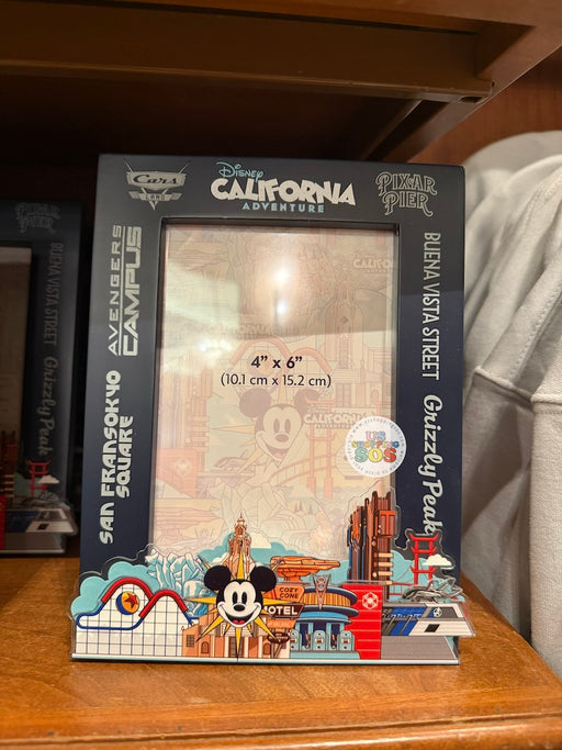 DLR - Disney California Adventure Park Skyline 2026 - Photo Frame 4” x 6”