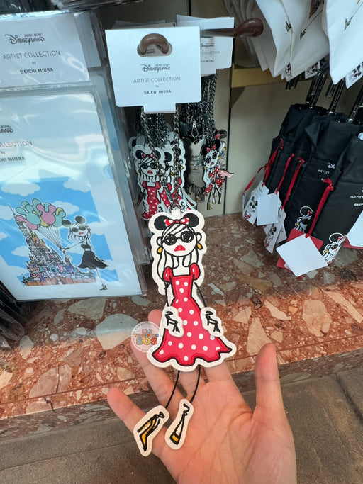 HKDL - 20th Anniversary Artist Collection by Daichi Miura x Leather Like Material Keychain