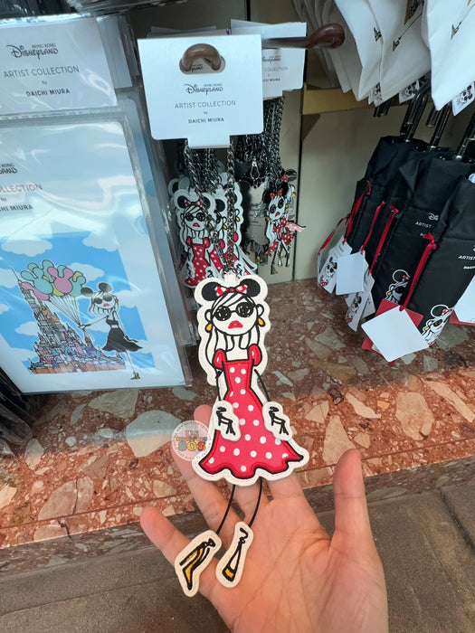 HKDL - 20th Anniversary Artist Collection by Daichi Miura x Leather Like Material Keychain