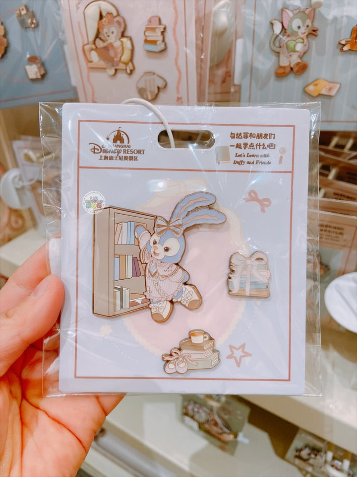 SHDL - Duffy and Friends Small Classroom Collection x StellaLou Pin Badges Set