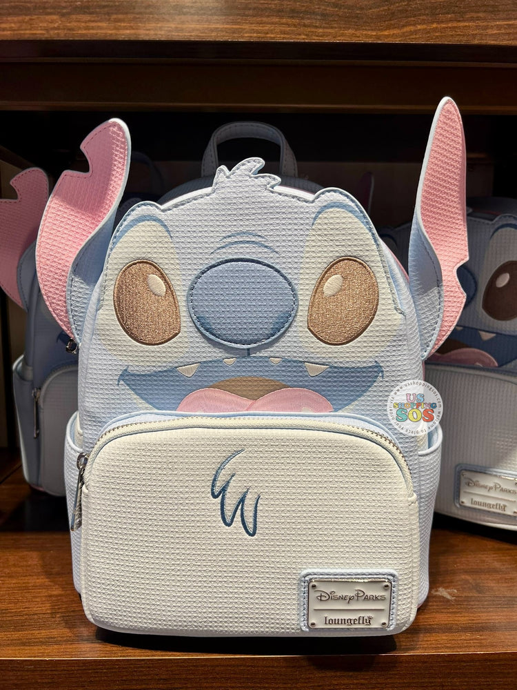 DLR/WDW - Lilo & Stitch - Loungefly Stitch Waffle Pattern Backpack