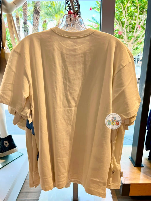 DLR/WDW - Aladdin 2026 - Genie Park Logo White Graphic T-shirt (Adult)