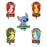TDR - Lilo & Stitch: Stitch Presents 'Aloha E Komo Mai! Enchanted Tiki Room x 5 Decorative Magnets Box Set (Release Date: Nov 20, 2025)