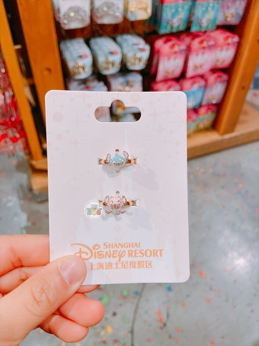 SHDL - Stitch & Angel Rings Set