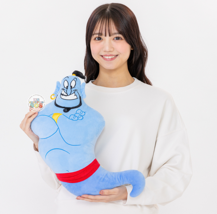 TDR - Aladdin's Genie Shaped Long Cushion Size M (Release Date: Jan 22, 2026)