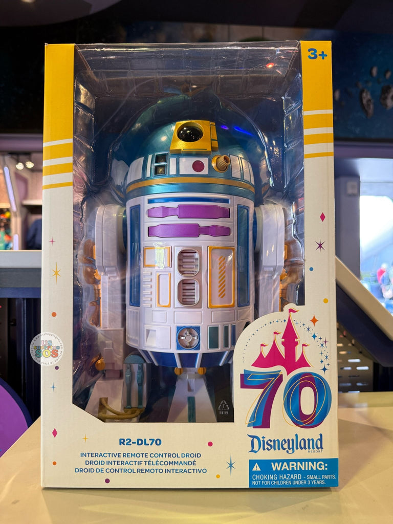 DLR - Disneyland 70th Celebration - Remote Control R2-DL70 Droid