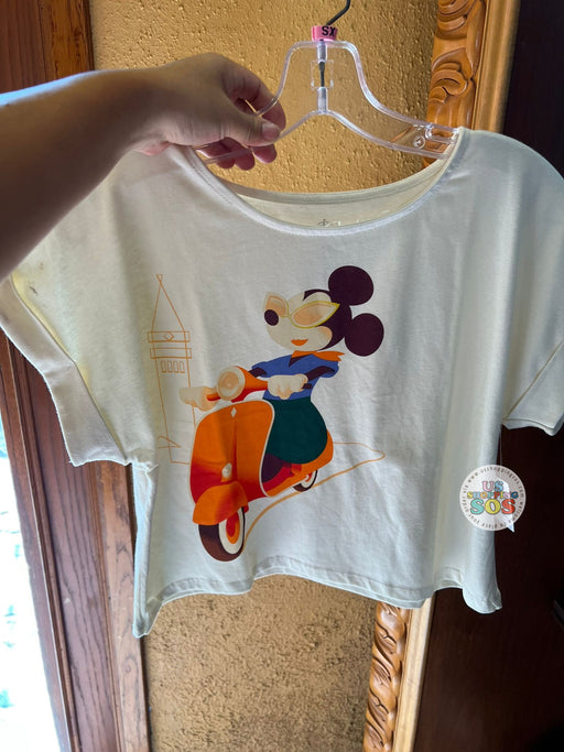 WDW - Epcot World Showcase Italy - Italy Iconic Minnie Scooter Cropped Top (Adult)