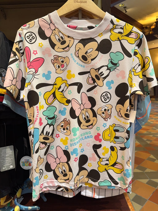HKDL - Mickey Mouse and Friends All Over Print T Shirt (Adults)