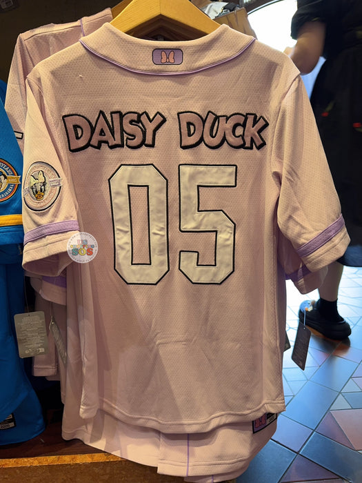 HKDL - 2026 Daisy Duck with Hong Kong Disneyland Wordings Baseball Jersey for Adults