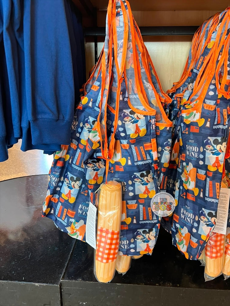 WDW - Epcot Food & Wine Festival 2026 - Mickey & Friends Churro Packable Eco Bag