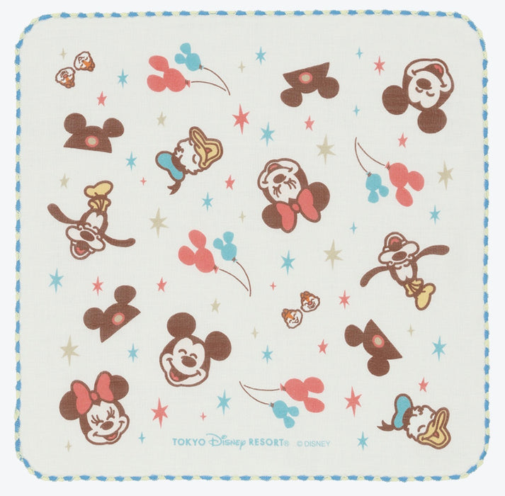 TDR - 2026 Mickey & Friends "AWESOME DAY WITH MY PALS!" Mini Towels Set of 2 (Release Date: Oct 8, 2026)