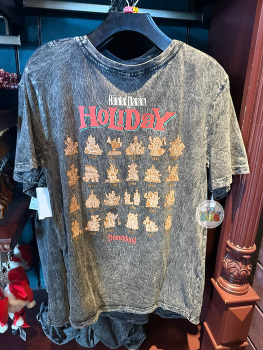 DLR/WDW - Haunted Mansion Holiday 25th Anniversary 2026 - Gingerbread Park Logo Tee (Adults)
