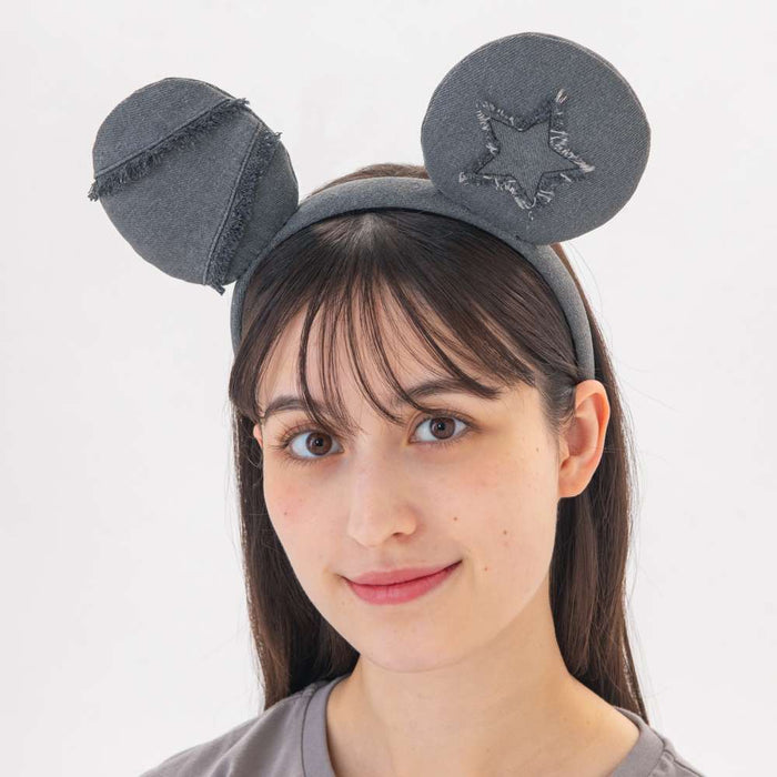 TDR - Mickey Mouse Denim Design Ear Headband (Release Date: June 18, 2025)