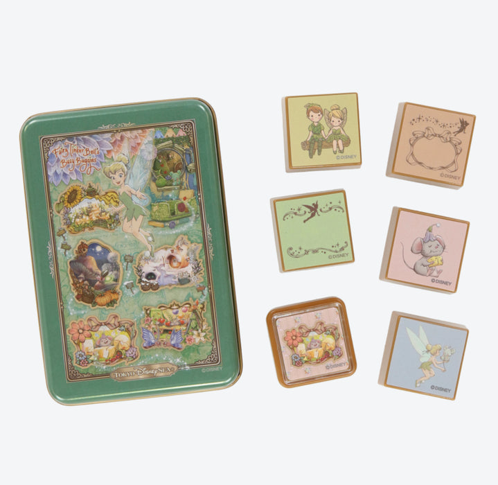 TDR - Fantasy Springs "Fairy Tinkerbell's Busy Buggy" Collection x Stamps Set
