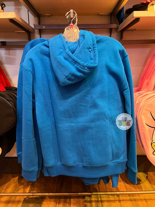DLR/WDW - Mickey Sorcerer Hat Sherpa Icon Park Logo Blue Hoodie Pullover (Adult)