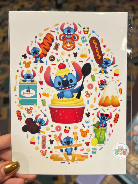 DLR - Disney Art - “Little Stitch, Big Appetite” by Jerrod Maruyama