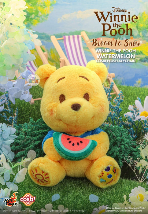 Hot Toy Cosbi - Winnie the Pooh ‘Bloom to Snow’ Plush Keychain Blind Box