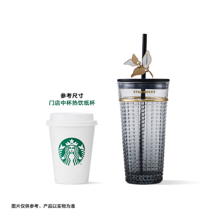 Starbucks tumbler China Black Classic Glass Straw siren straw cold gla