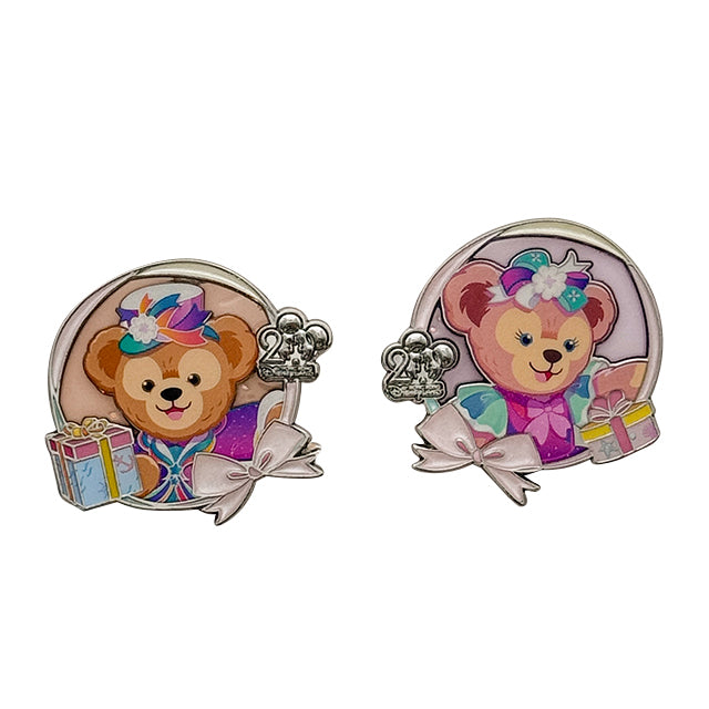 HKDL - 20th Anniversary Duffy and Friends Mystery Pin Set