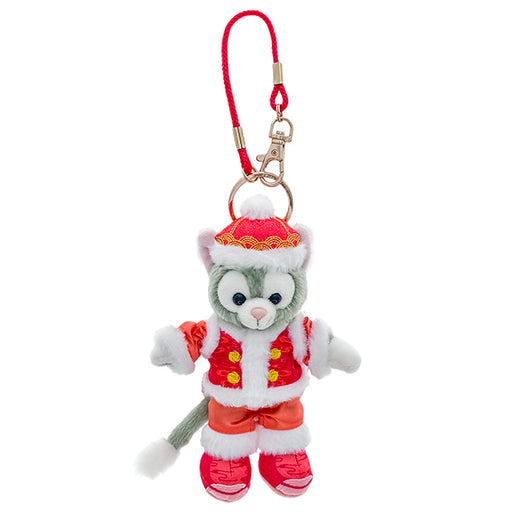 HKDL - 2025 Lunar New Year Duffy and Friends x Gelatoni Plush Keychain