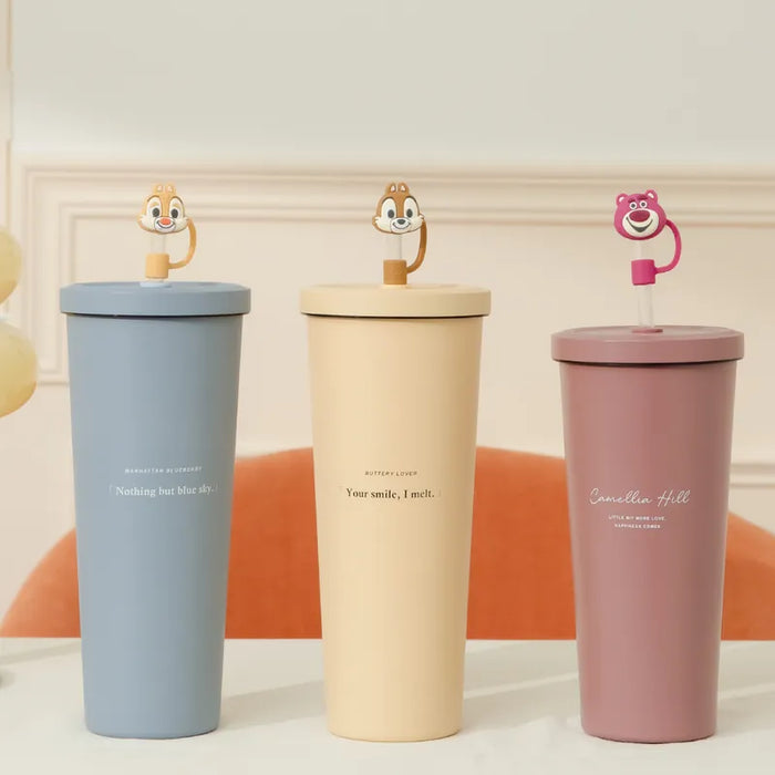 Taiwan Disney Collaboration - Oolab Disney Retro Series - Ceramic Easy  Clean Straw Cup Silicone Straw Cap - 4 Styles