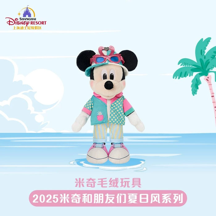 SHDL - 2025 Mickey and Friends Summer Vibes Collection x Mickey Mouse Plush Toy