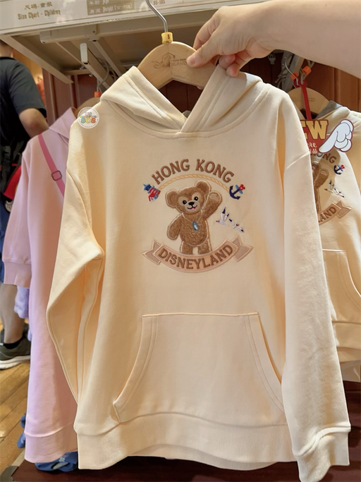 HKDL - Duffy Embroidery Hong Kong Disneyland Hoodie for Kids