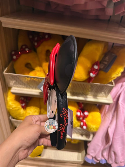 DLR/WDW - Minnie Mouse Imitation Leather Ear Headband