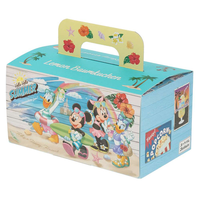 TDR - 2026 Mickey & Friends "Hello Hello Summer!!" Collection x Baumkuchen Cake Box Set (Release Date: Jun 11, 2026)