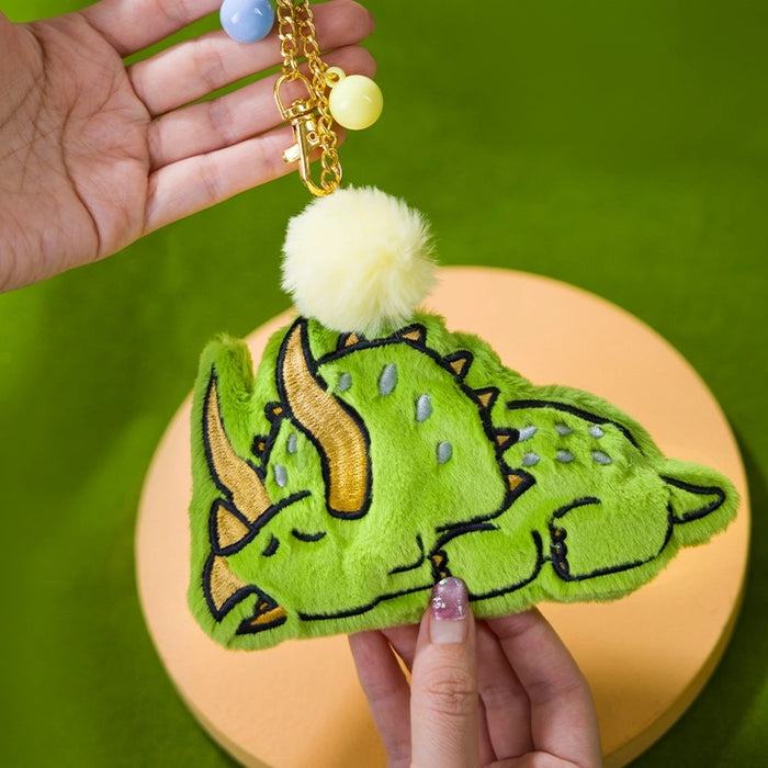 Universal Studio Beijing - Jurassic World x Triceratops Headphone Holder & Keychain