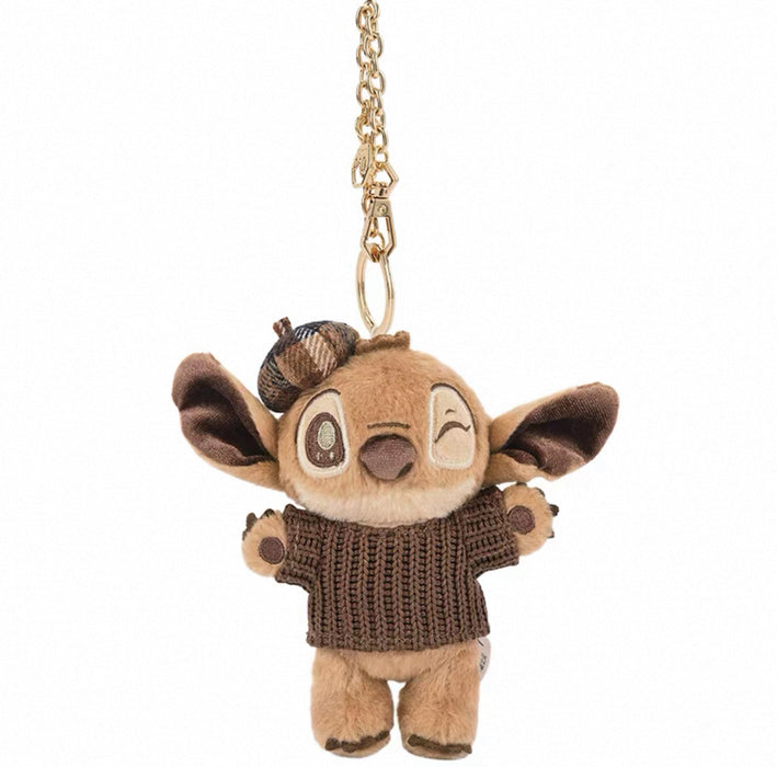 China Exclusive - Stitch ‘Warm Chocolate Style’ Plush Keychain