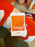DLR/WDW - Logo Mania 2026 Park Hopper - Bright Orange Park Logo Blanket Throw 50” x 60”