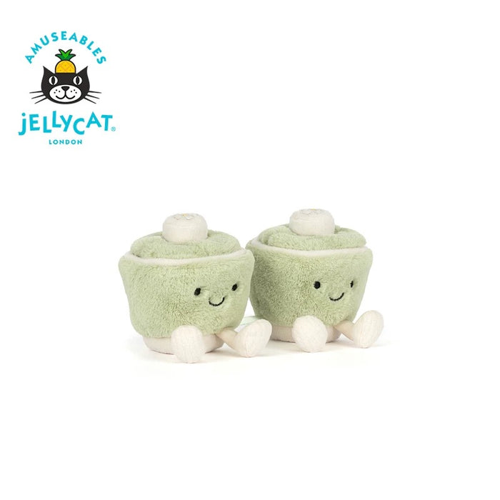 Jellycat x Fun Yin Yin & Ming Ming Tea Cups (Shanghai) Plush Toys