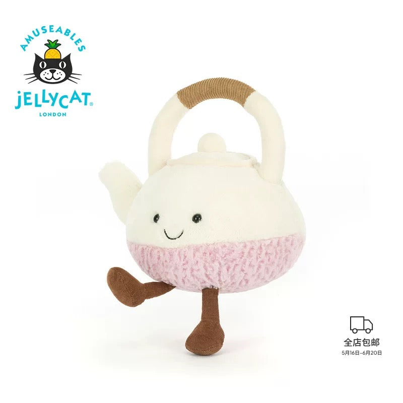 Jellycat Shanghai Exclusive x Amuseables Titia Tea Pot Plush Toy